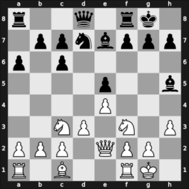 1955 Zagreb – Round 18 – Bisguier, Arthur B – 1/2-1/2 – Ivkov, Borislav – G180