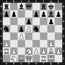 1955 Zittau-A 5th – Round 6 – Muehlberg, Siegfried – 1/2-1/2 – Eising, Johannes – G20
