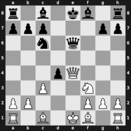 1955 Zittau-A 5th – Round 8 – Liebert, Heinz – 1/2-1/2 – Bruentrup, Dieter – G31