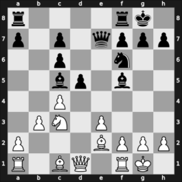 1956 Alekhine Memorial – Round 1 – Pachman, Ludek – 0-1 – Keres, Paul – G4