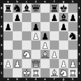 1956 Alekhine Memorial – Round 1 – Golombek, Harry – 0-1 – Gligorić, Svetozar – G50