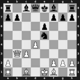 1956 Alekhine Memorial – Round 1 – Padevsky, Nikola – 0-1 – Taimanov, Mark E – G55