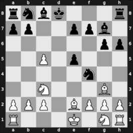 1956 Alekhine Memorial – Round 1 – Unzicker, Wolfgang – 1/2-1/2 – Botvinnik, Mikhail – G67