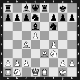 1956 Alekhine Memorial – Round 1 – Bronstein, David I – 1/2-1/2 – Unzicker, Wolfgang – G68