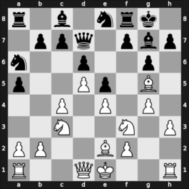 1956 Alekhine Memorial – Round ? – Taimanov, Mark E – 1-0 – Bronstein, David I – G95
