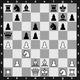 1956 Alekhine Memorial – Round ? – Ciocaltea, Victor – 0-1 – Gligorić, Svetozar – G96