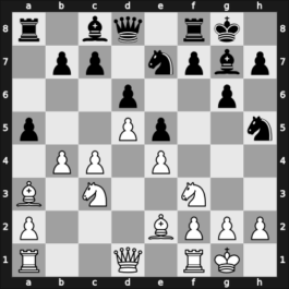 1956 Alekhine Memorial – Round ? – Taimanov, Mark E – 1-0 – Ciocaltea, Victor – G98