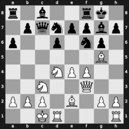 1956 BCF Ch – Round 3 – Wilkinson, BL. – 0-1 – Parr, Frank – G5