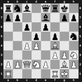 1956 BCF Ch – Round 5 – Gibbs, Peter Campbell – 0-1 – Parr, Frank – G9