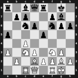 1956 BCF Major Open – Round 2 – Tennant-Smith, James – 1/2-1/2 – Cafferty, Bernard – G2