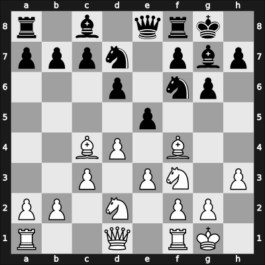 1956 Budapest – Round 1 – Tipary, Lajos – 1/2-1/2 – Haag, Ervin – G5