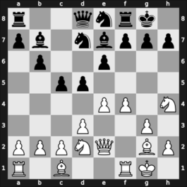 1956 Budapest – Round 1 – Gereben, Erno – 1/2-1/2 – Szily, Jozsef – G13