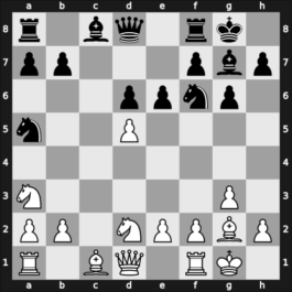 1956 Budapest – Round 1 – Navarovszky, Laszlo – 1/2-1/2 – Kluger, Gyula – G15