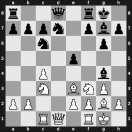 1956 Budapest Alekhine – Round 1 – Sandor, Bela – 1-0 – Dely, Peter – G8