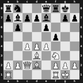 1956 Budapest Alekhine – Round 1 – Szily, Jozsef – 1/2-1/2 – Pogats, Jozsef Jr. – G31