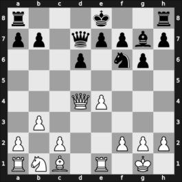 1956 Budapest Alekhine – Round 1 – Lopez Molnar, Aidan Mikael – 1/2-1/2 – Benko, Pal – G33