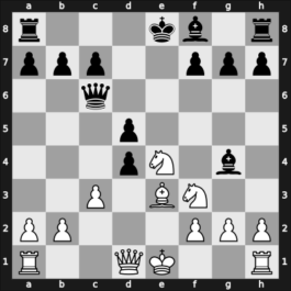 1956 Budapest Alekhine – Round 1 – Lopez Molnar, Aidan Mikael – 1/2-1/2 – Dely, Peter – G47