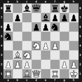 1956 CSR Ch – Round 4 – Blatny, Frantisek – 1-0 – Ujtelky, Maximilian – G34