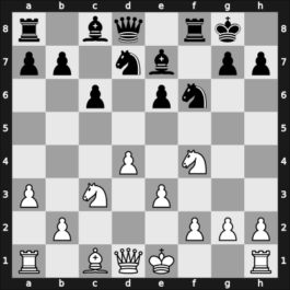 1956 CSR Ch – Round 5 – Sajtar, Jaroslav – 0-1 – Pithart, Frantisek – G40