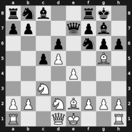 1956 CSR Ch – Round 7 – Sajtar, Jaroslav – 1/2-1/2 – Herink, Miroslav – G59