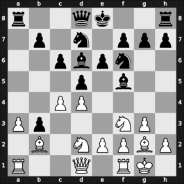 1956 CSR Ch – Round 10 – Herink, Miroslav – 1/2-1/2 – Opocensky, Karel – G84