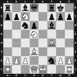 1956 CSR Ch – Round 12 – Holas, Josef – 1-0 – Florian, Jaromir – G111