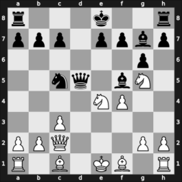 1956 CSR Ch – Round 18 – Blatny, Frantisek – 1/2-1/2 – Herink, Miroslav – G169