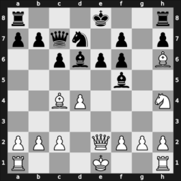 1956 CSR Ch sf – Round 12 – Jezek, Stanislav – 1-0 – Mutina, Antonin – G18