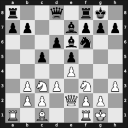 1956 CSR Ch sf – Round 6 – Zita, Frantisek – 1/2-1/2 – Cucka, Josef – G16