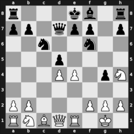 1956 CSR Ch sf Bratislava SVK – Round 3 – Jezek, Stanislav – 1-0 – Lax, Hendrich – G4
