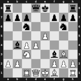 1956 CSR Ch sf Bratislava SVK – Round 6 – Zobel, Leo – 0-1 – Fichtl, Jiri – G9