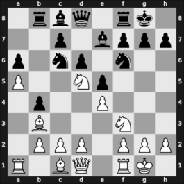 1956 CSR Ch sf Bratislava SVK – Round 10 – Nemec, Tadeus – 1/2-1/2 – Blatny, Frantisek – G21