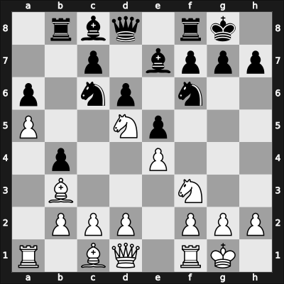 1956 CSR Ch sf Bratislava SVK – Round 10 – Nemec, Tadeus – 1/2-1/2 – Blatny, Frantisek – G21