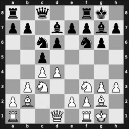 1956 Candidats Tournament – Round 1 – Filip, Miroslav – 1/2-1/2 – Spassky, Boris Vasily – G4