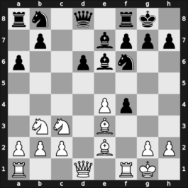 1956 Candidats Tournament – Round 4 – Smyslov, Vladimir – 1-0 – Panno, Oscar – G16