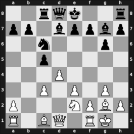 1956 Candidats Tournament – Round 6 – Geller, Efim P – 1/2-1/2 – Bronstein, David I – G27