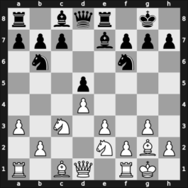 1956 Candidats Tournament – Round 10 – Petrosian, Tigran A. – 1/2-1/2 – Szabo, Ladislav – G44