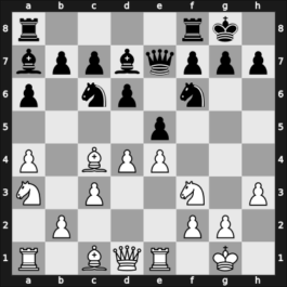 1956 Copenhagen – Round 2 – Roessel, Frits – 1-0 – Nielsen, Axel – G19