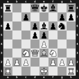 1956 Copenhagen – Round 7 – Fuchs, Reinhart – 1-0 – Nielsen, Axel – G37