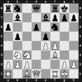 1956 Danmarksmesterskabet – Round 3 – Pedersen, Eigil – 1-0 – Norman Hansen, Holger – G6