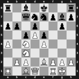 1956 Danmarksmesterskabet – Round 5 – Andersen, Borge – 1-0 – Norman Hansen, Holger – G10