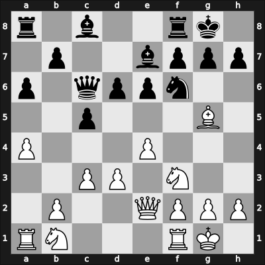 1956 Danmarksmesterskabet – Round 8 – Ravn, Palle – 0-1 – Andersen, Borge – G19