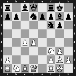 1956 Debrecen – Round 1 – Szekely, Janos Ferenc – 1-0 – Portisch, Lajos – G2