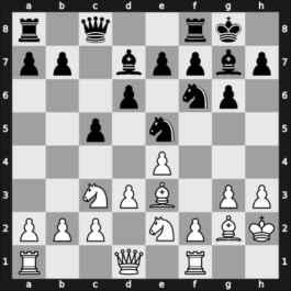 1956 Debrecen – Round 1 – Portisch, Lajos – 1-0 – Cseh, Andor – G9