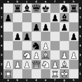 1956 Debrecen – Round 1 – Portisch, Lajos – 1/2-1/2 – Kalmar , Alex C – G10
