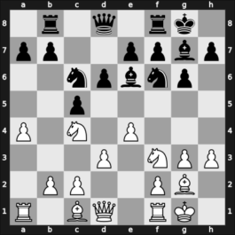 1956 Debrecen – Round 1 – Dozsa, Paul – 1/2-1/2 – Portisch, Lajos – G19