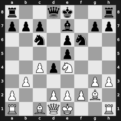 1956 Dresden – Round 1 – Kholmov, Ratmir D – 1-0 – Trajkovic, Dusan – G3