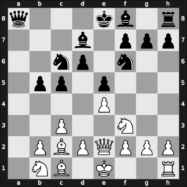 1956 Dresden – Round 7 – Bilek, Istvan – 1/2-1/2 – Averbakh, Yuri L – G47