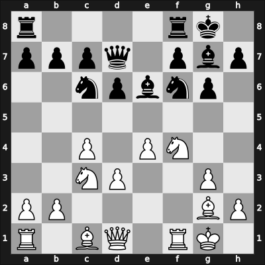 1956 Dresden – Round 8 – Pachman, Ludek – 1-0 – Trajkovic, Dusan – G50