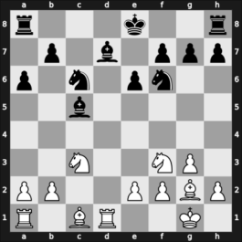 1956 Dresden – Round 8 – Uhlmann, Wolfgang – 1/2-1/2 – Muehlberg, Siegfried – G51